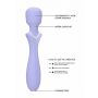 Loveline - Massage Wand - Jiggle - Purple - 10