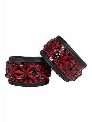 Luxury Ankle Cuffs - Burgundy - image 2