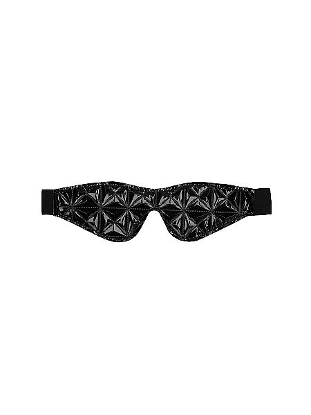 Maska erotyczna na oczy Ouch! Luxury Eye Mask Black - 2