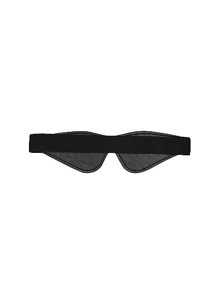 Maska erotyczna na oczy Ouch! Luxury Eye Mask Black - 5