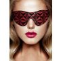 Maska erotyczna na oczy Ouch! Luxury Eye Mask Burgundy - 2