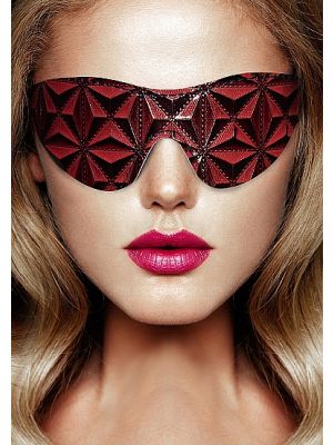 Maska erotyczna na oczy Ouch! Luxury Eye Mask Burgundy